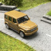 Mercedes Benz classe G, jantes AMG marron clair -HO 1/87-HERPA 420488