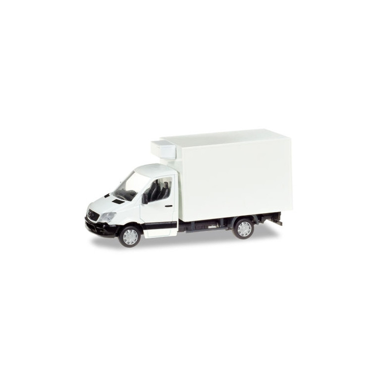 Mercedes Benz Sprinter caisse frigorifique Blanc Kit-HO 1/87-HERPA 13062
