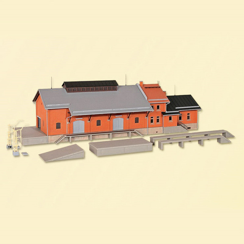 Halle marchandises HO KIBRI 39462 modelisme ferroviaire diorama neuf KIBRI