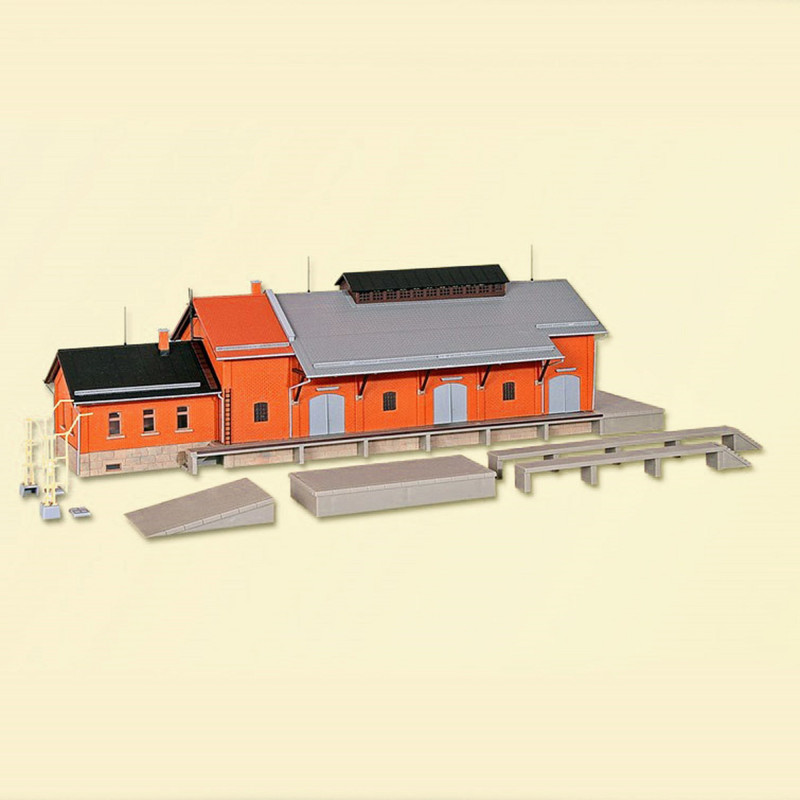 Halle marchandises HO KIBRI 39462 modelisme ferroviaire diorama neuf KIBRI