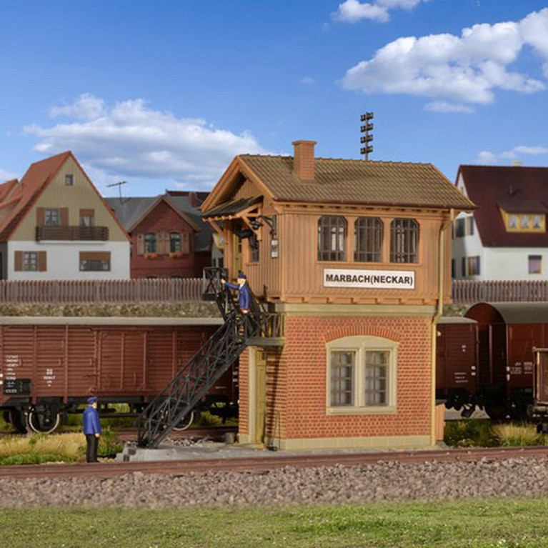 Poste d'aiguillage HO KIBRI 39477 modelisme ferroviaire diorama neuf KIBRI