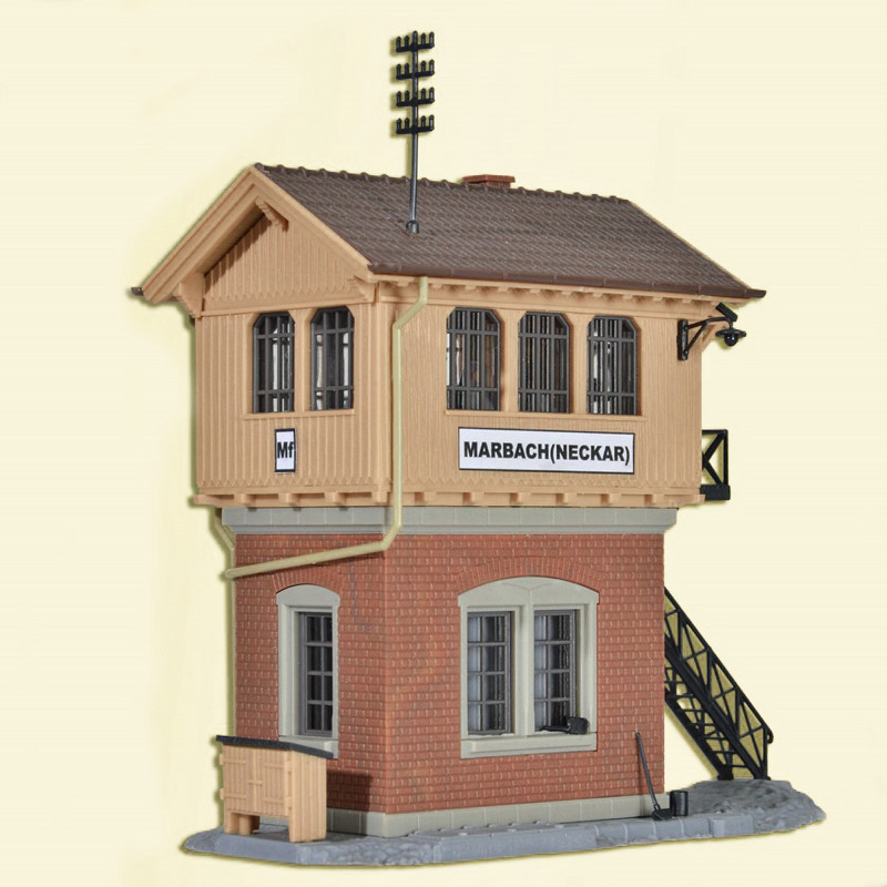 Poste d'aiguillage HO KIBRI 39477 modelisme ferroviaire diorama neuf KIBRI