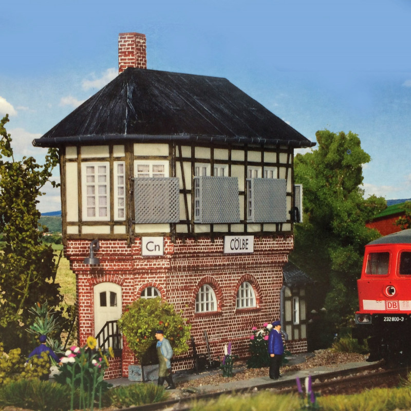 Poste d'aiguillage HO KIBRI 39488 modelisme ferroviaire diorama neuf KIBRI