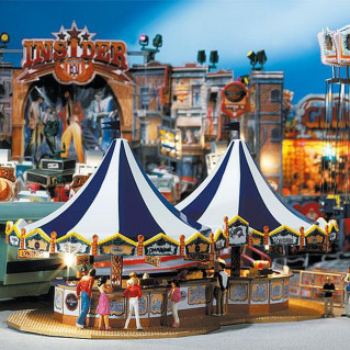 Troupe de Cirque-HO 1/87-PREISER 20254 diorama