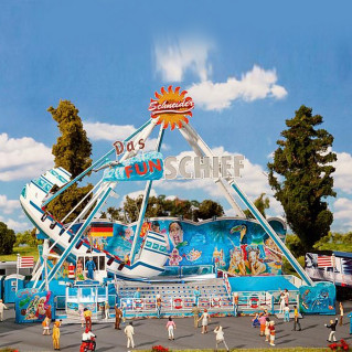 Manège Bateau bascule "Fun Schiff" (Motorisé) - Fête Foraine-HO-1/87-FALLER 140420