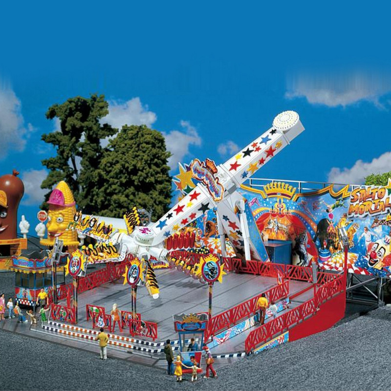 Faller Manège à Chevaux Motorisé – N – Kit De Construction – Maquette Ferroviaire – Dès 14 Ans