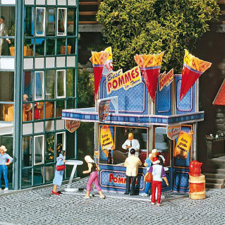 Stand de frites - Fête Foraine-HO-1/87-FALLER 140444