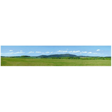 Décor de fond prairie-N-1/160 et HO 1/87-FALLER 180505