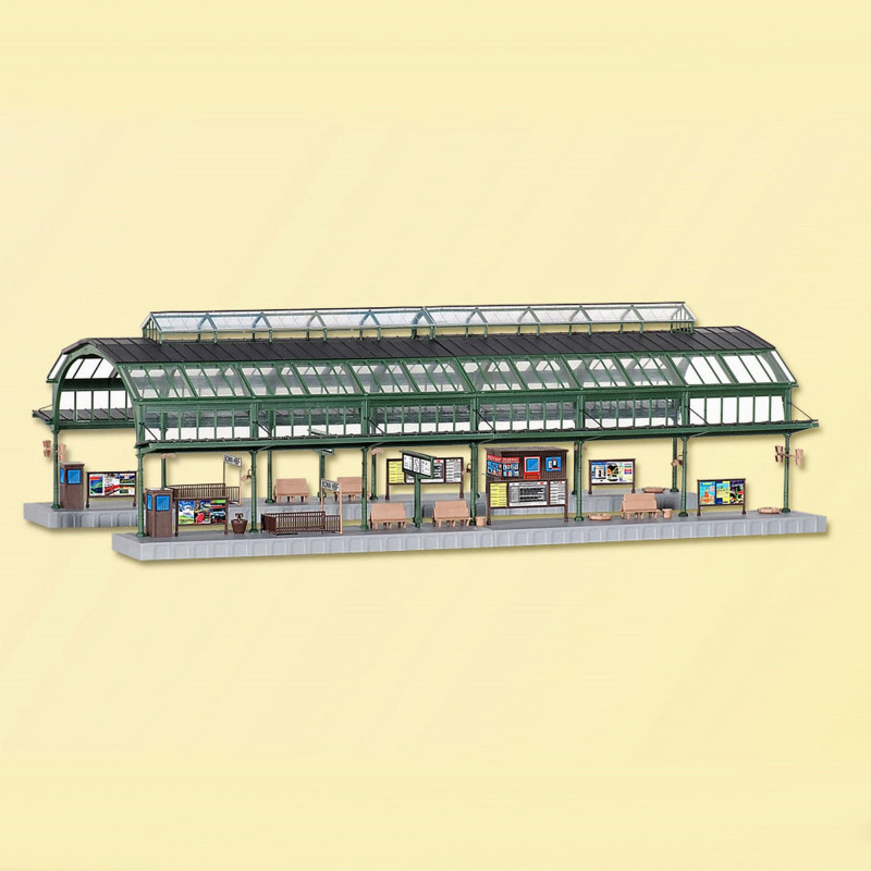 Verrière de gare HO KIBRI 39565 modelisme ferroviaire diorama neuf KIBRI