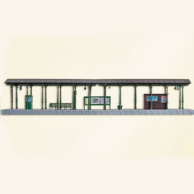 Quai de gare HO KIBRI 39566 modelisme ferroviaire diorama neuf KIBRI