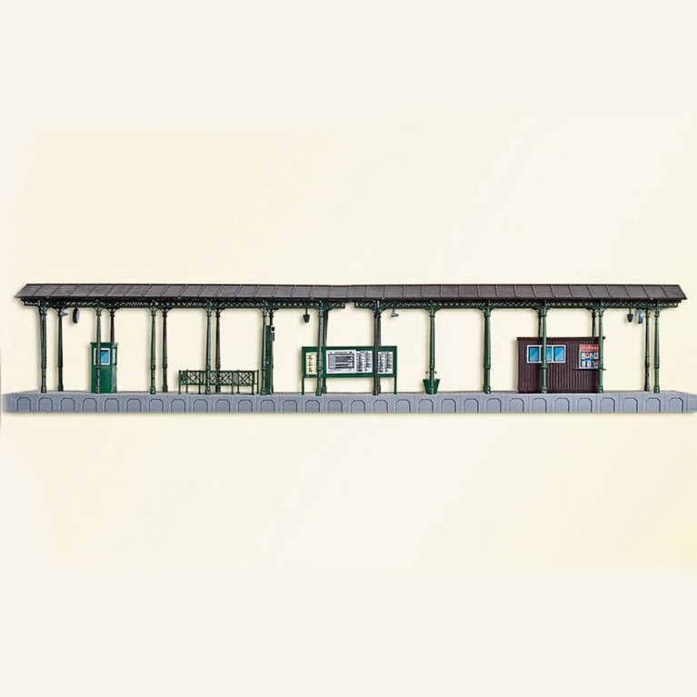 Quai de gare HO KIBRI 39566 modelisme ferroviaire diorama neuf KIBRI
