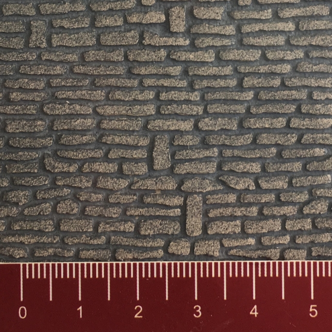 2 Plaques decorflex mur en pierres naturelles-HO 1/87-FALLER 170802