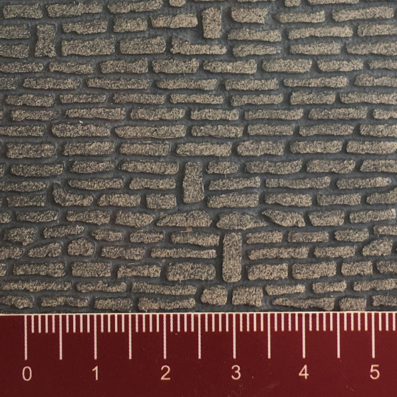 Faller – Plaque Mur En Briques échelle HO – Modélisme Ferroviaire – Kit à Assembler – Dès 14 Ans