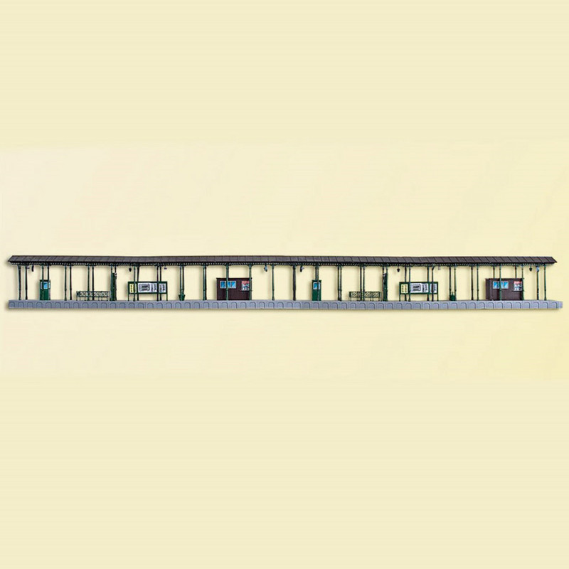 Quai de gare HO KIBRI 39566 modelisme ferroviaire diorama neuf KIBRI