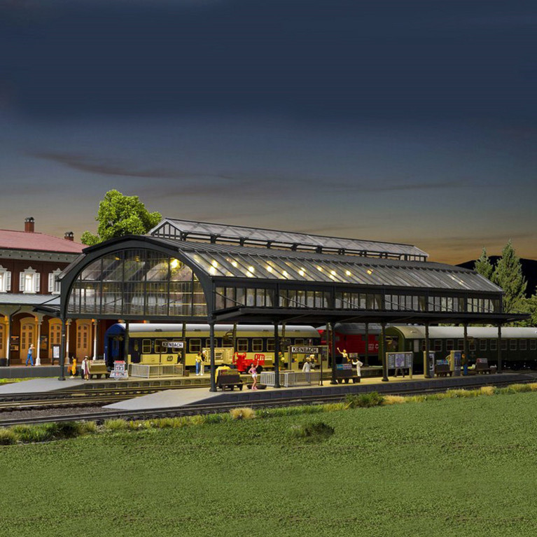 Verrière de gare HO KIBRI 39568 modelisme ferroviaire diorama neuf KIBRI