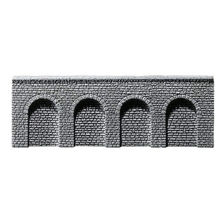 Mur de 8 arcades en pierre - Decorflex-N 1/160-FALLER 272640