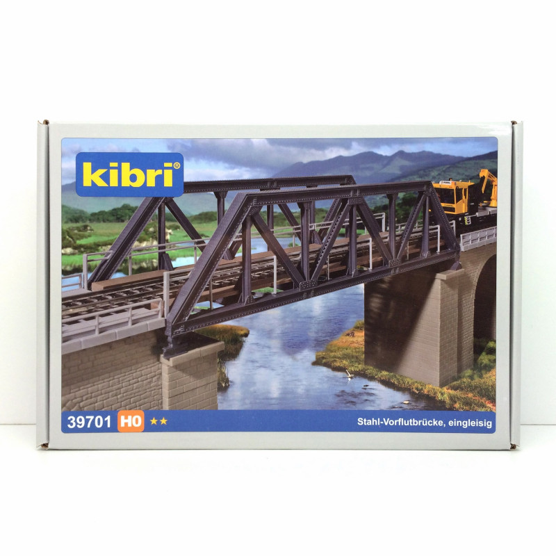 Pont droit HO KIBRI 39702 modelisme ferroviaire diorama neuf KIBRI