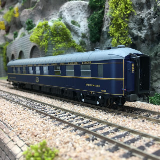 Voiture CIWL WR BREDA parc Italien Ep III-HO 1/87-LSMODELS 49196
