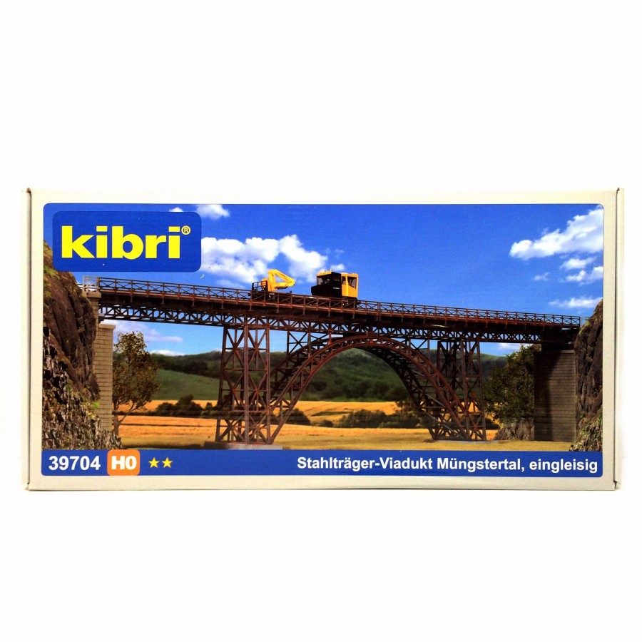 Viaduc acier HO KIBRI 39704 modelisme ferroviaire diorama neuf KIBRI