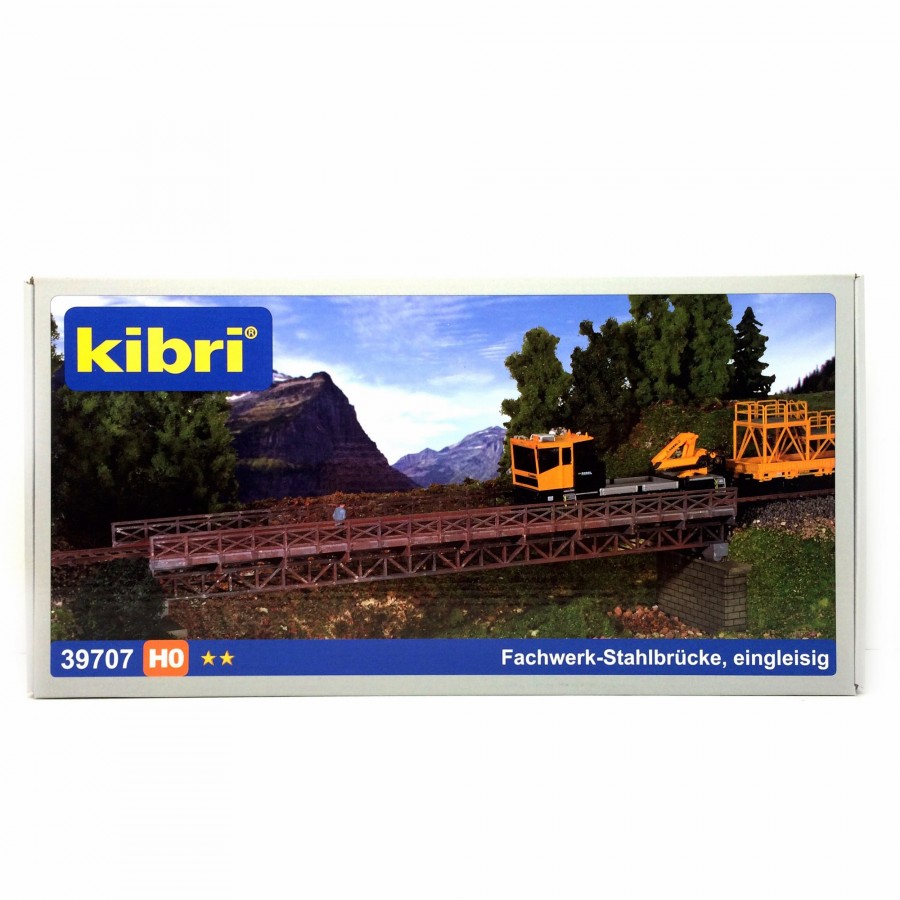 Pont acier HO KIBRI 39707 modelisme ferroviaire diorama neuf KIBRI