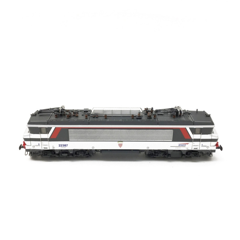 Locomotive BB22387 Corail Casquette Rennes SNCF Ep V digital son 3R-HO 1/87-LSMODELS 11553S
