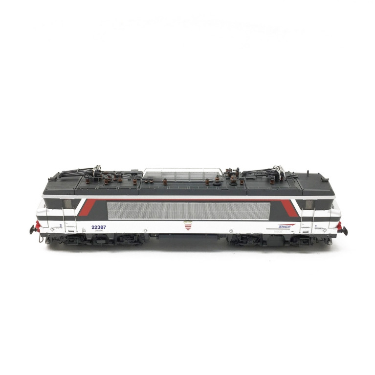 Locomotive BB22387 Corail Casquette Rennes SNCF Ep V digital son 3R-HO 1/87-LSMODELS 11553S