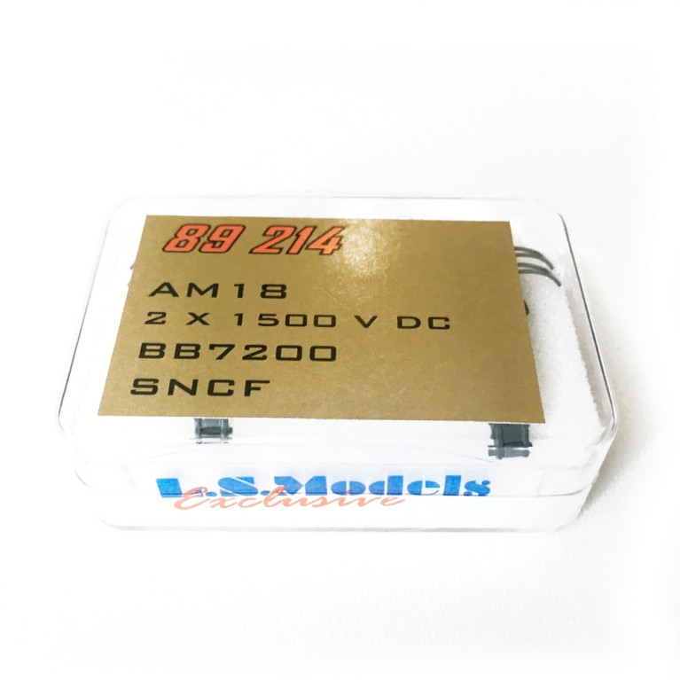 2 Pantographes AM 18 BB 7200 SNCF-HO 1/87-LSMODELS 89214