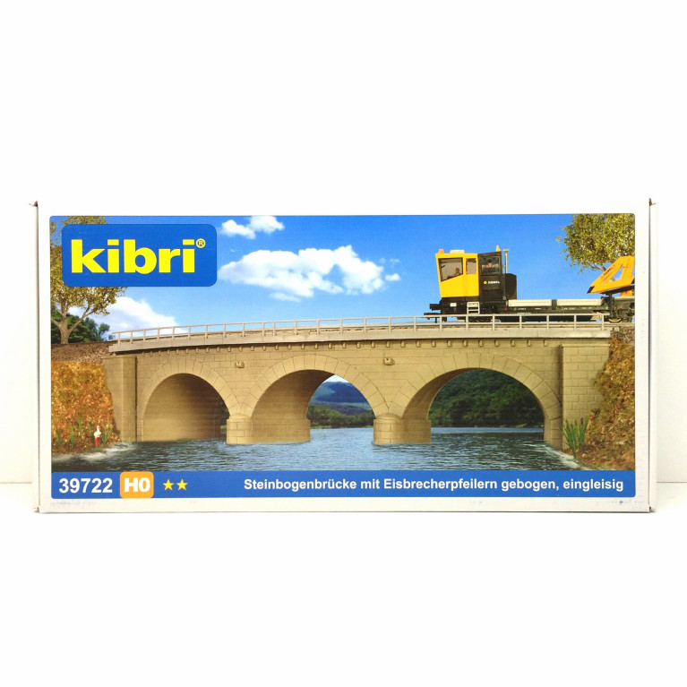Pont maçonné HO KIBRI 39722 modelisme ferroviaire diorama neuf KIBRI