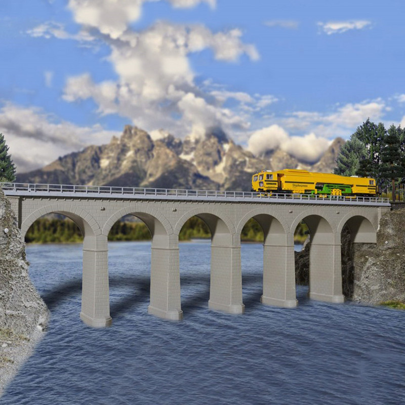 Viaduc maçonné HO KIBRI 39724 modelisme ferroviaire diorama neuf KIBRI