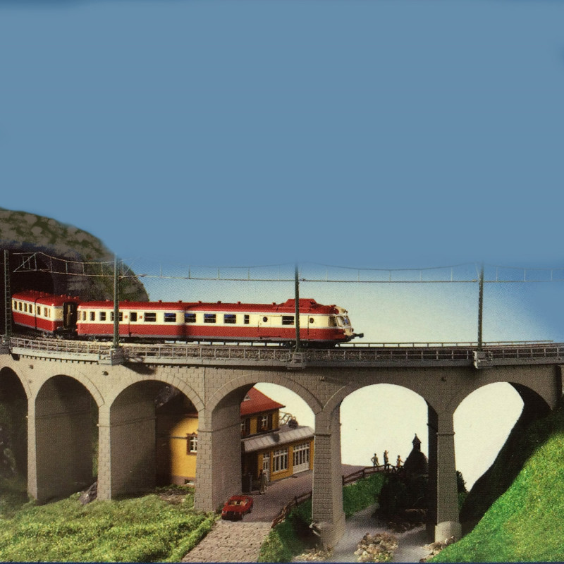 Viaduc maçonné HO KIBRI 39725 modelisme ferroviaire diorama neuf KIBRI