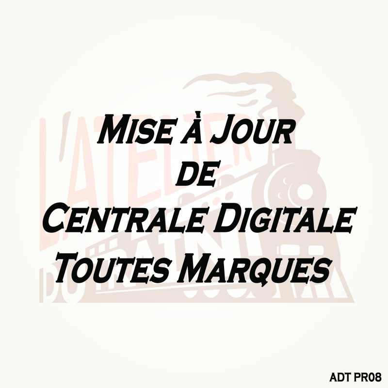 Mise à Jour de centrale digitale toutes marques-ADT PR08