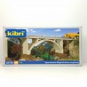 Pont béton HO KIBRI 39740 modelisme ferroviaire diorama neuf KIBRI