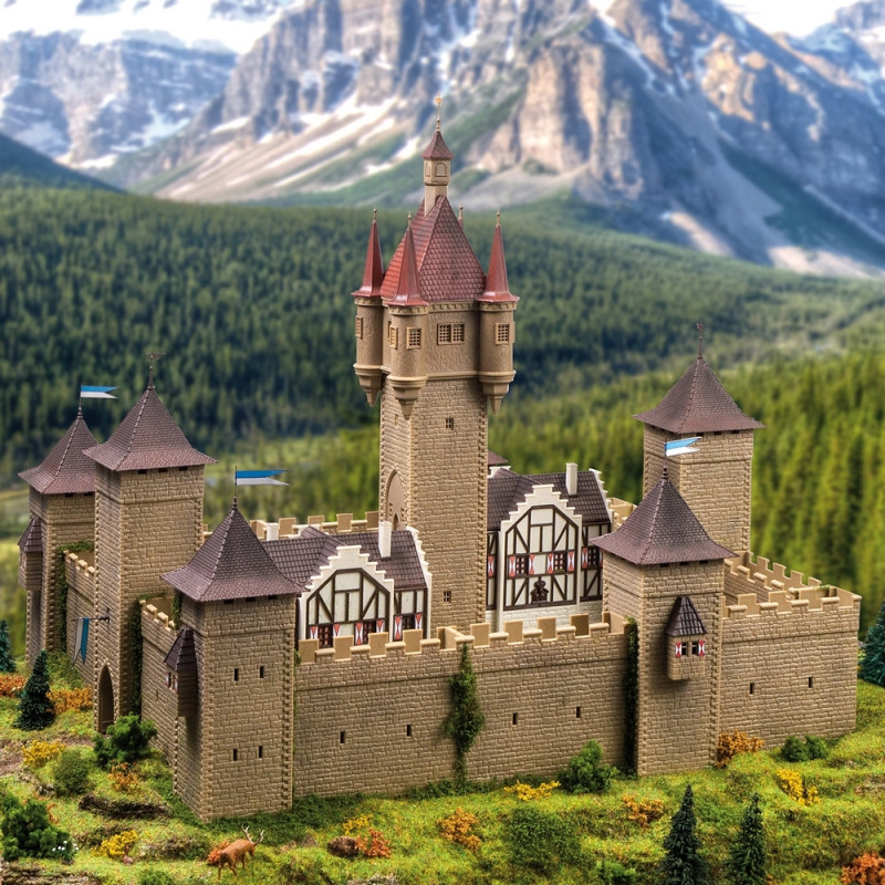 Maquette Royal Model - Ruines Europe - Échelle 1:35 - Boîte Ouverte Pièces Intactes
