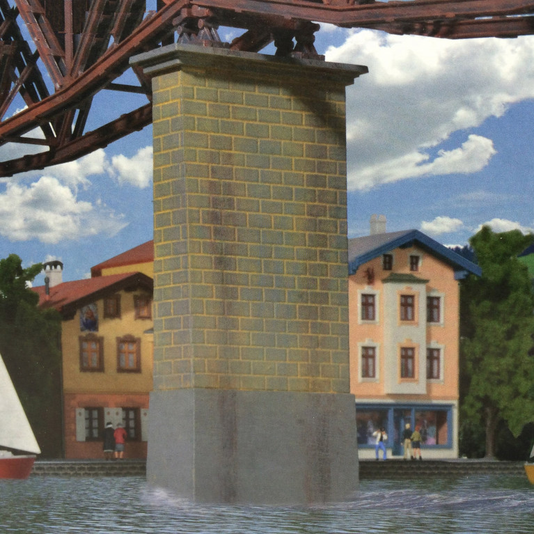 Pilliers de viaduc HO KIBRI 39751 modelisme ferroviaire diorama neuf KIBRI