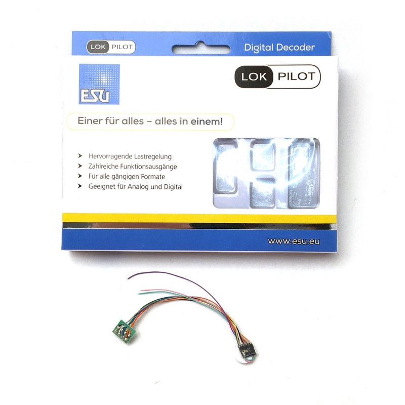 Décodeur Sonore Esu Loksound V5 S0057 - Locomotive Diesel 68000 SNCF - Neuf