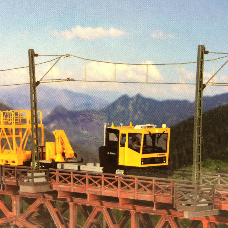 Support catenaire HO KIBRI 39754 modelisme ferroviaire diorama neuf KIBRI