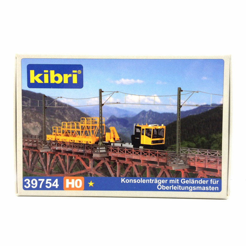 Support catenaire HO KIBRI 39754 modelisme ferroviaire diorama neuf KIBRI