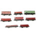 8 wagons de marchandises CSD  Ep III  -HO 1/87 -ROCO 44001