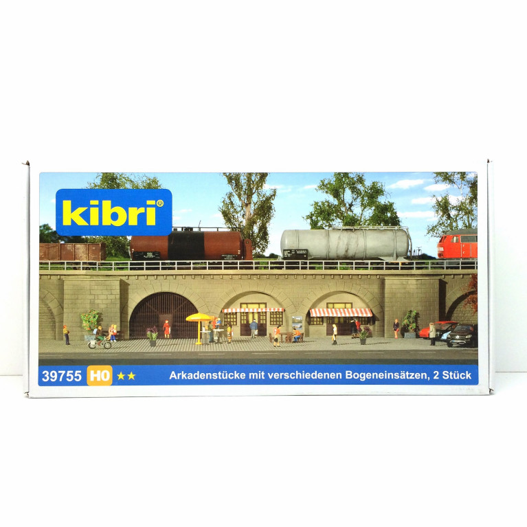 Arcade maçonnés HO KIBRI 39755 modelisme ferroviaire diorama neuf KIBRI