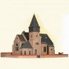 Eglise HO KIBRI 39766 modelisme ferroviaire diorama neuf KIBRI
