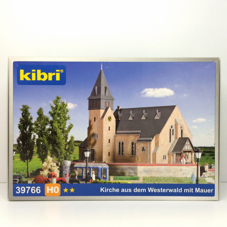 Eglise HO KIBRI 39766 modelisme ferroviaire diorama neuf KIBRI