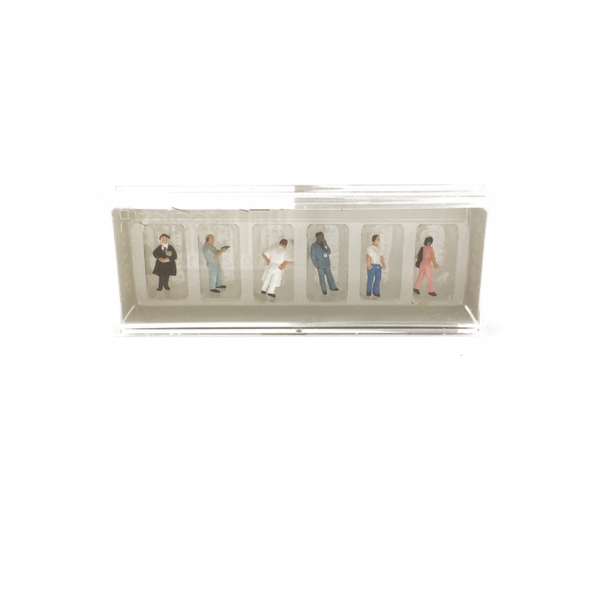 6 passants / Badauds - N 1/160 - PREISER 79165