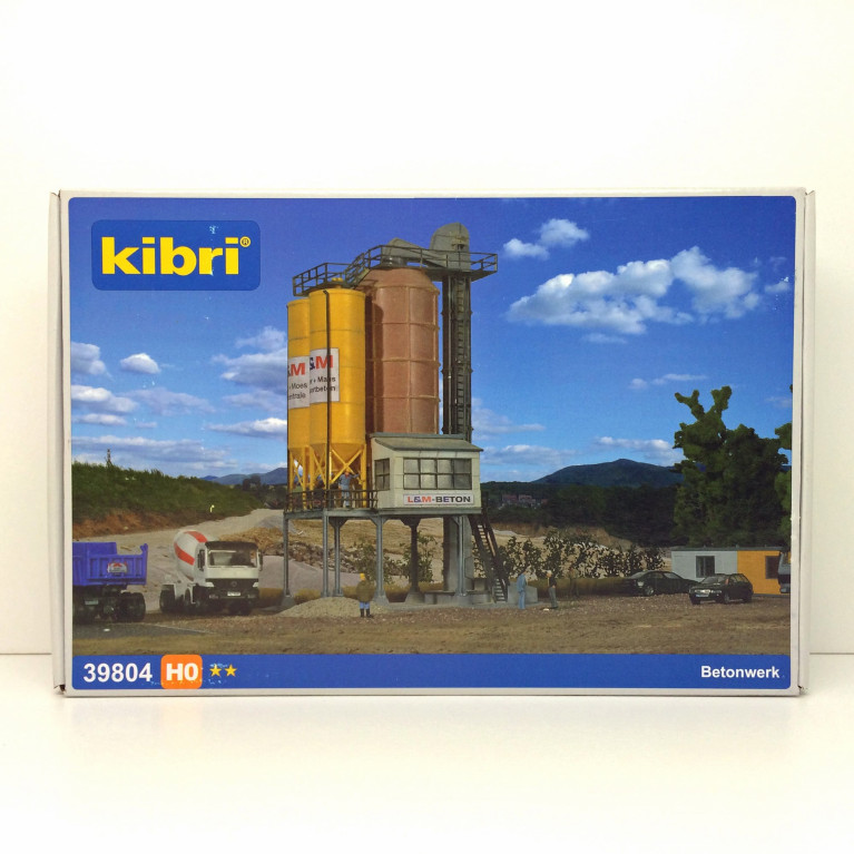 Usine à béton HO KIBRI 39804 modelisme ferroviaire diorama neuf KIBRI