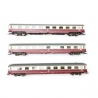 3 voitures grande ligne Christoforus Express DB Ep IV-HO 1/87-ROCO 74095