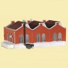 Usine de filature HO KIBRI 39808 modelisme ferroviaire diorama neuf KIBRI