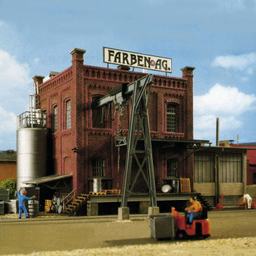Usine avec annexe HO KIBRI 39813 modelisme ferroviaire diorama neuf KIBRI
