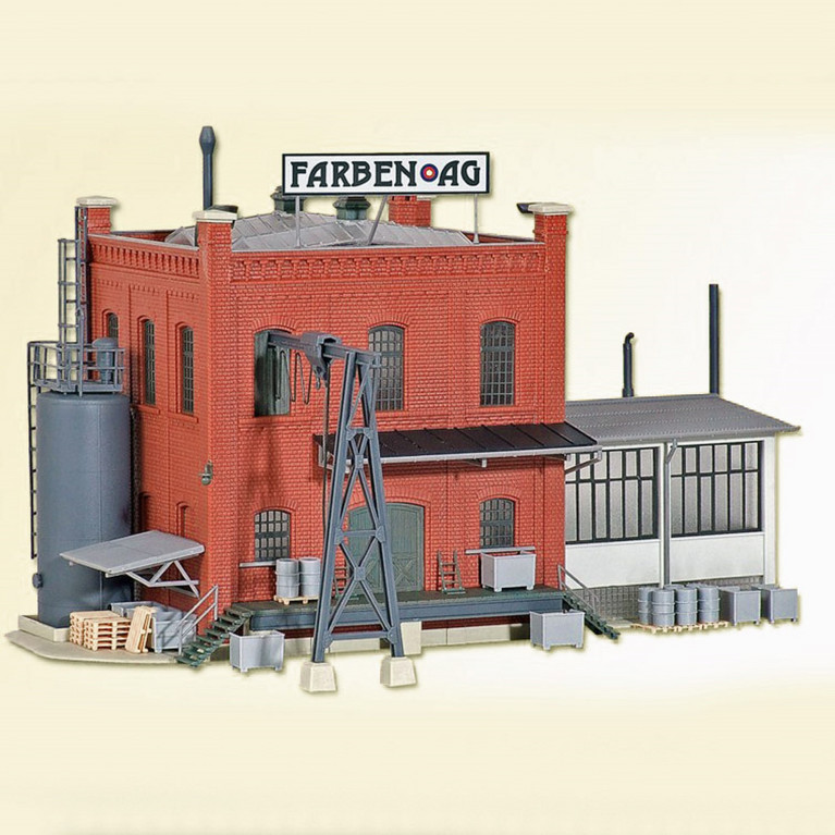 Usine avec annexe HO KIBRI 39813 modelisme ferroviaire diorama neuf KIBRI