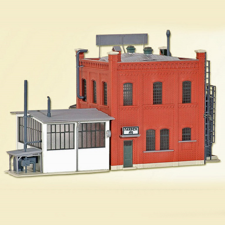 Usine avec annexe HO KIBRI 39813 modelisme ferroviaire diorama neuf KIBRI
