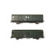 2 Fourgons Dqd2m SNCF Ep III - HO 1/87 - LSMODELS 30305