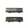 2 Fourgons Dqd2m SNCF Ep III - HO 1/87 - LSMODELS 30303